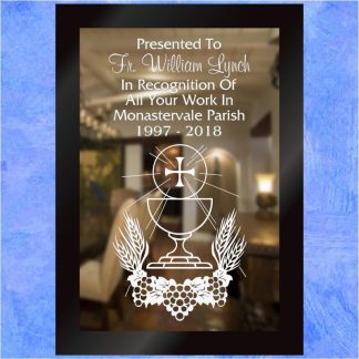 ‘A Token Of Our Gratitude' - Religious Etched Mirror Gift 1