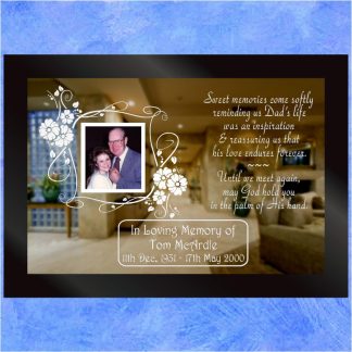 In Loving Memory Custom Gift Mirrors
