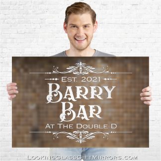 Custom: Peter B. 30"x20" unframed mirror