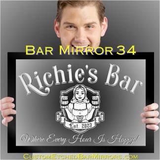 bar mirror sign ireland